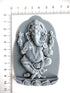 Hindu god Ganesha Lotus Sitting Hindu Festive Idol Sculpture Decoration Worship Silicone Pattern Moulds 500GMS